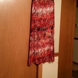 Liz Claiborne Multicolor Long Skirt